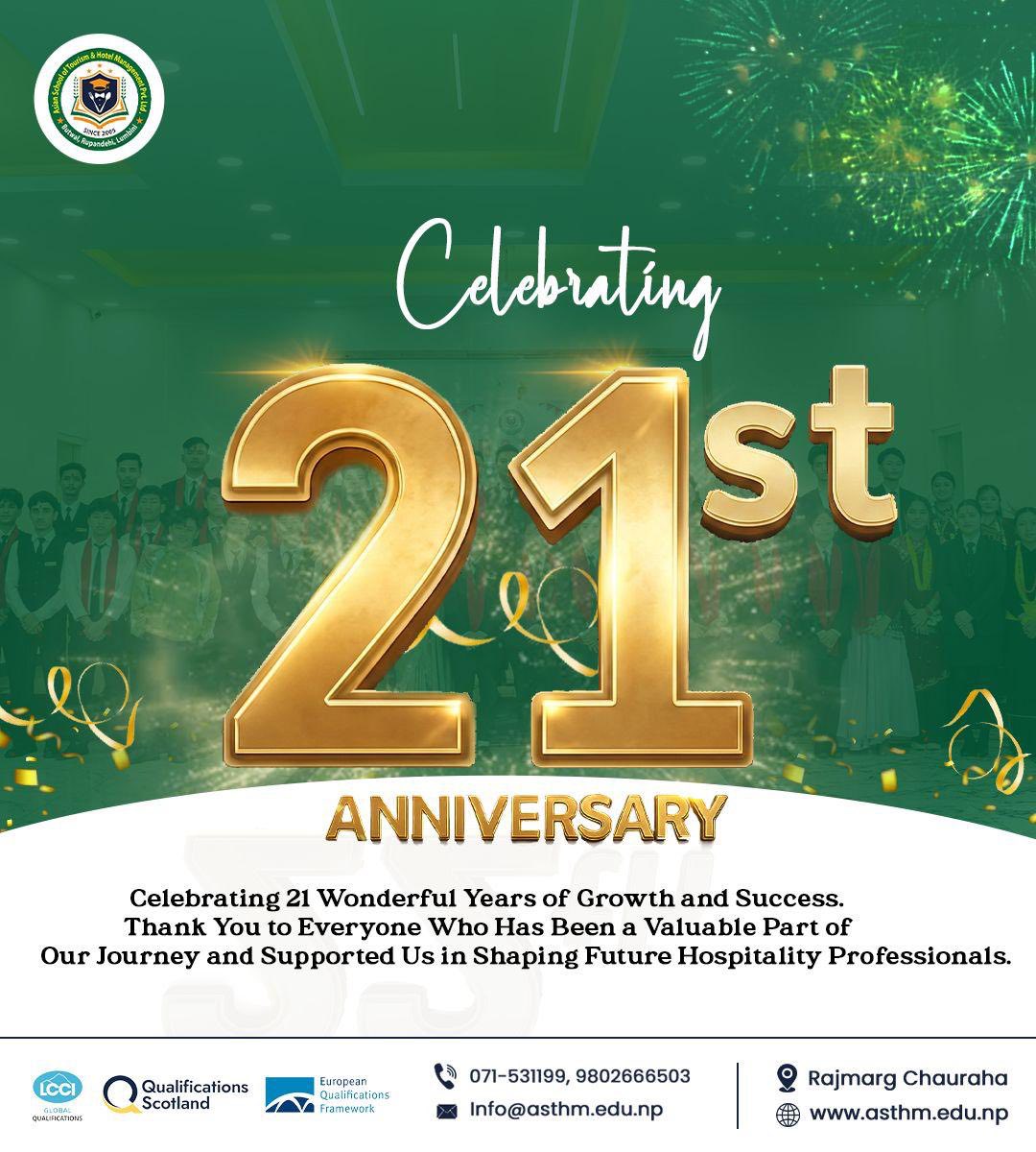 Celebrating the 21st Annual Day of ASTHM 🎉